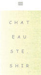 Mobile Screenshot of chateausteshirts.com